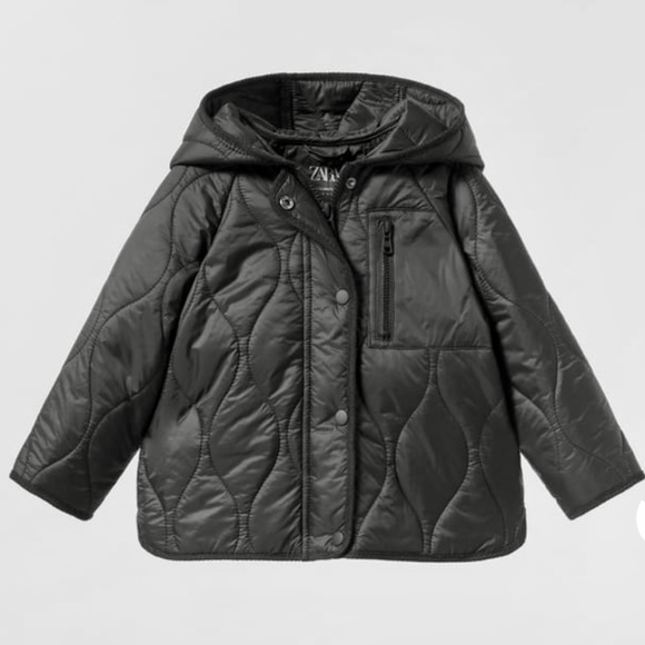 Zara Other - Zara Hooded Quilted Jacket Size 2-3